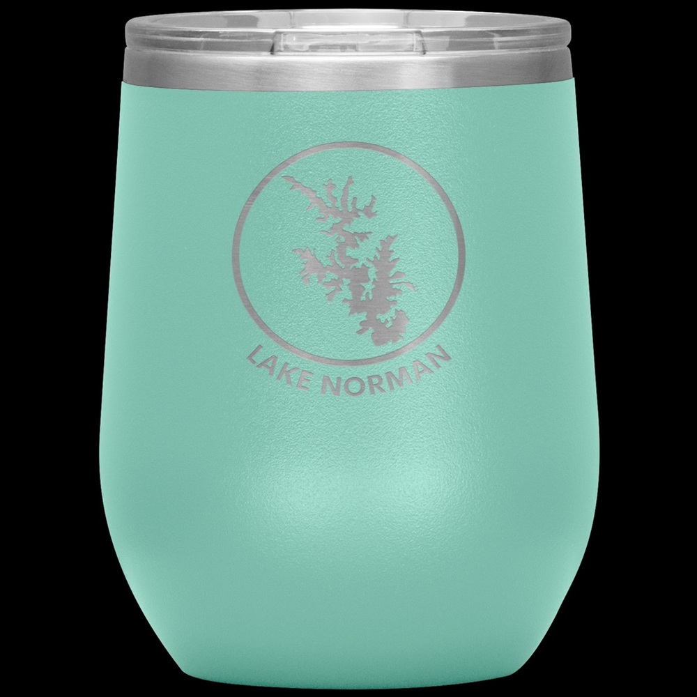 AQUA Lake Norman Insulated Wine Glass Tumbler